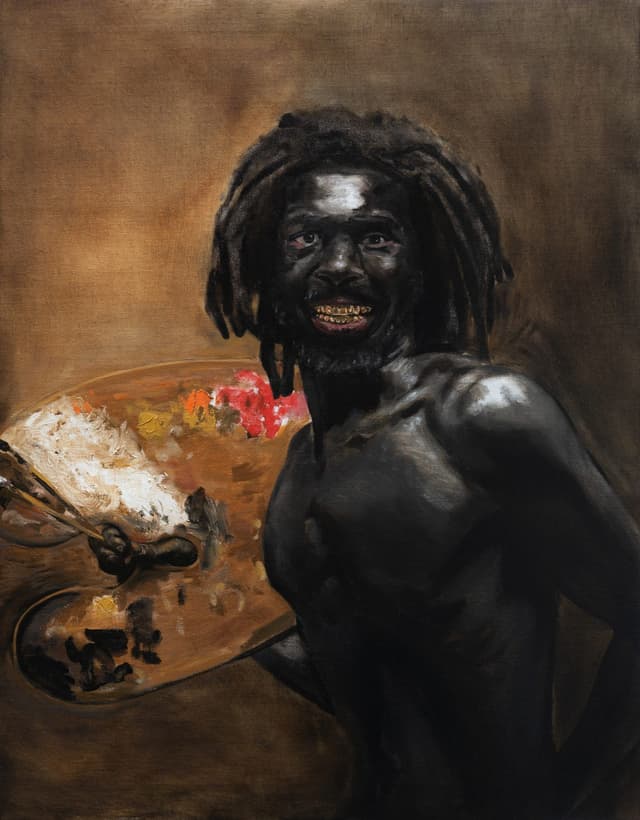 A portrait of my former self as the big black ocean by Thelonious Stokes, 2025