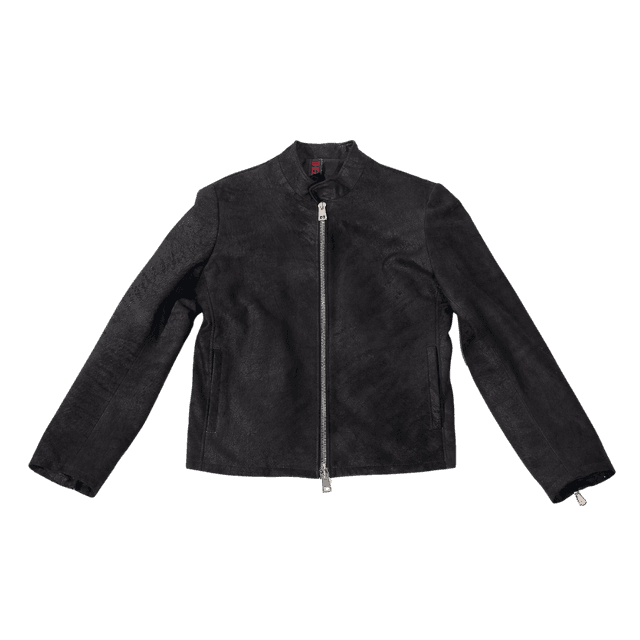 Track Jacket in LambSkin by Thelonious Stokes