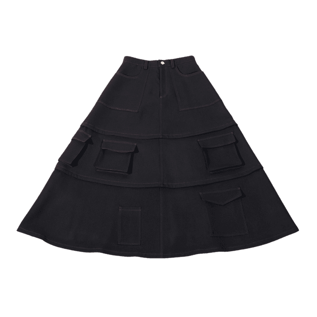 Skirt In Twill by Thelonious Stokes